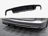 Rear Valance V.2 compatible with Audi A6 / A6 C7 S Line / S6 C7 Facelift