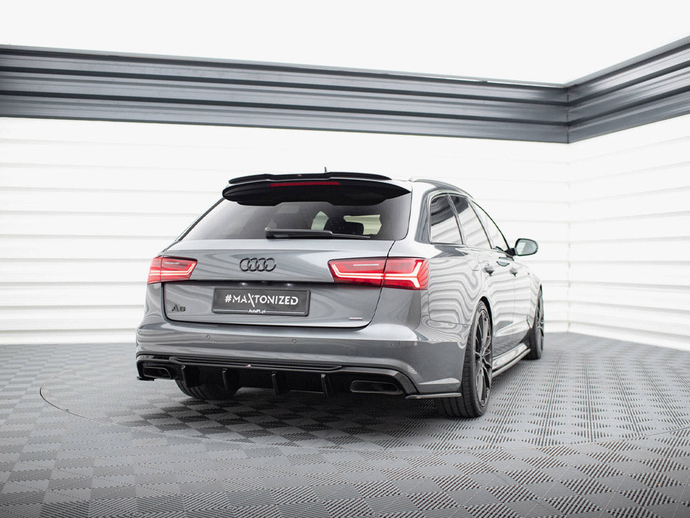 Rear Valance V.2 compatible with Audi A6 / A6 C7 S Line / S6 C7 Facelift