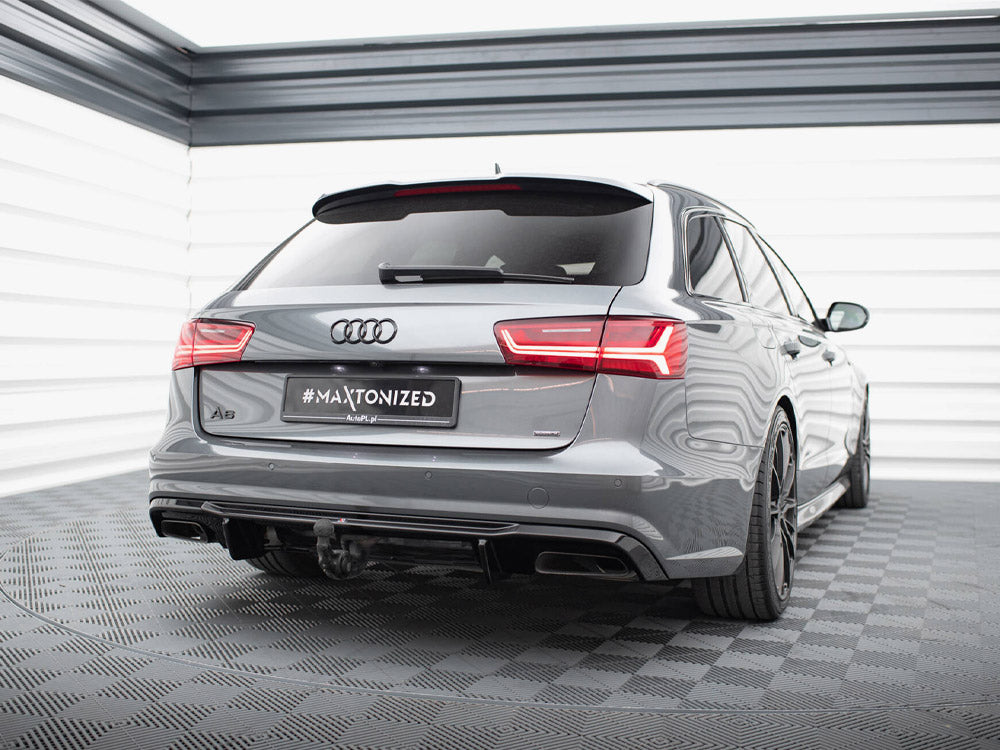 Rear Valance V.2 compatible with Audi A6 / A6 C7 S Line / S6 C7 Facelift