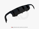 Rear Valance V.2 compatible with Audi A6 / A6 C7 S Line / S6 C7 Facelift