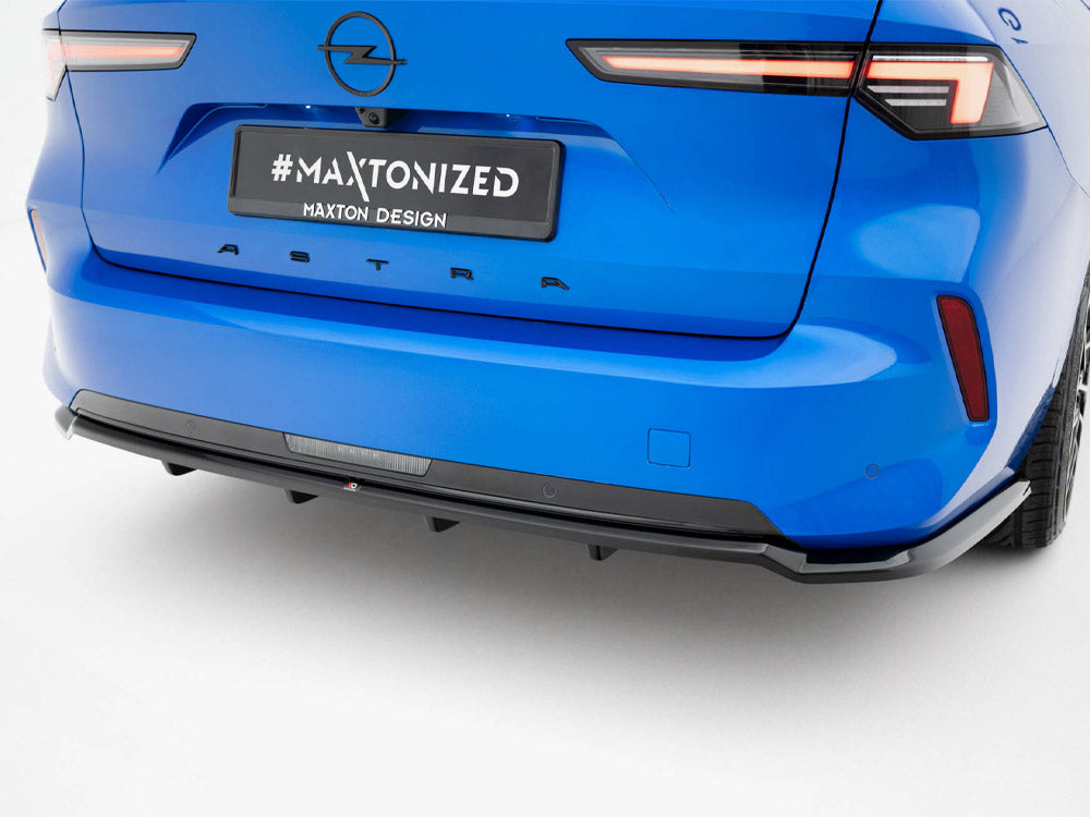 Rear Splitter (Vertical Bars) compatible with Opel Astra Sports Tourer L (Mk6)
