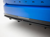 Rear Splitter (Vertical Bars) compatible with Opel Astra Sports Tourer L (Mk6)