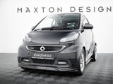 Front Splitter compatible with BRABUS Smart Fortwo C451 Facelift