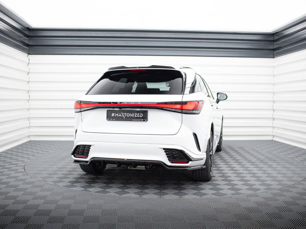 Rear Splitter (Vertical Bars) compatible with Lexus RX F Sport Mk5