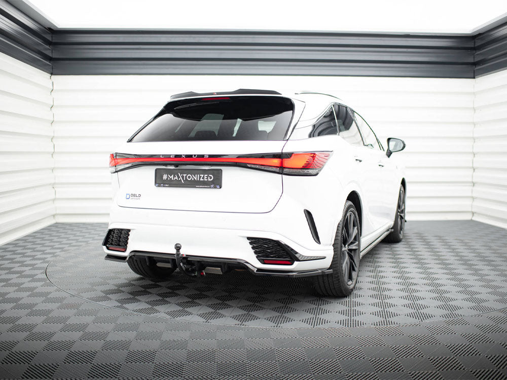 Rear Splitter (Vertical Bars) compatible with Lexus RX F Sport Mk5