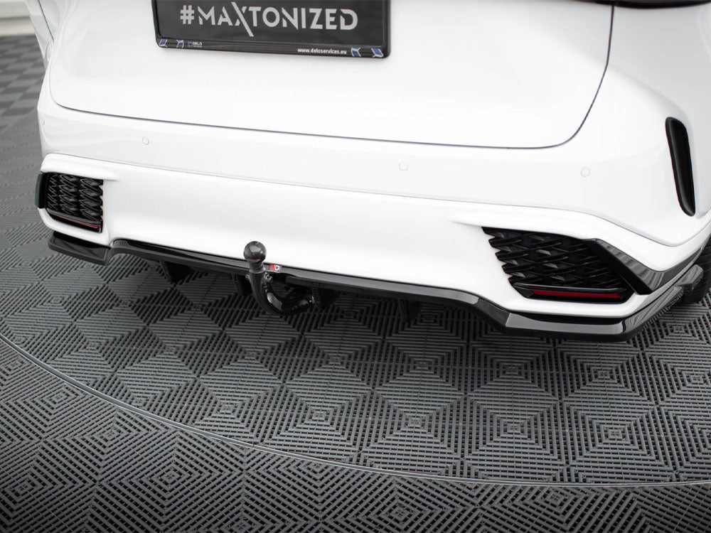 Rear Splitter (Vertical Bars) compatible with Lexus RX F Sport Mk5