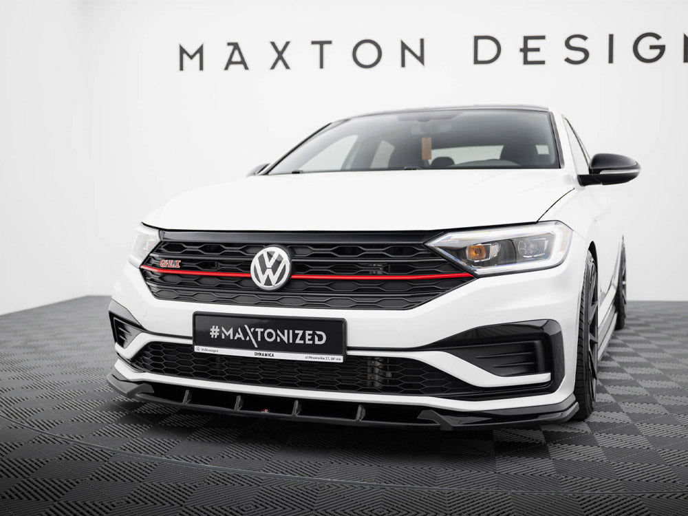 Front Splitter V.1 compatible with Volkswagen Jetta GLI Mk7