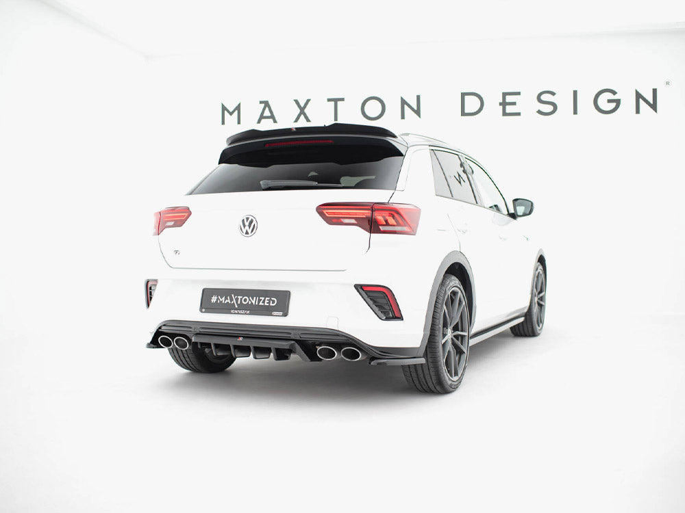 Rear Side Splitters compatible with Volkswagen T-Roc R Mk1