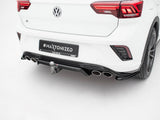 Rear Splitter (Vertical Bars) compatible with Volkswagen T-Roc R Mk1