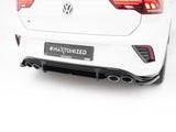 Street PRO Rear Diffuser compatible with Volkswagen T-Roc R Mk1