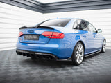 Rear Side Splitters V.2 compatible with Audi S4 Sedan B8