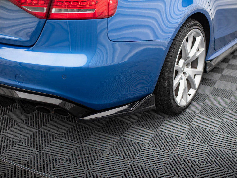 Rear Side Splitters V.2 compatible with Audi S4 Sedan B8