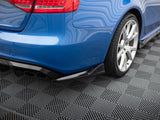 Rear Side Splitters V.2 compatible with Audi S4 Sedan B8