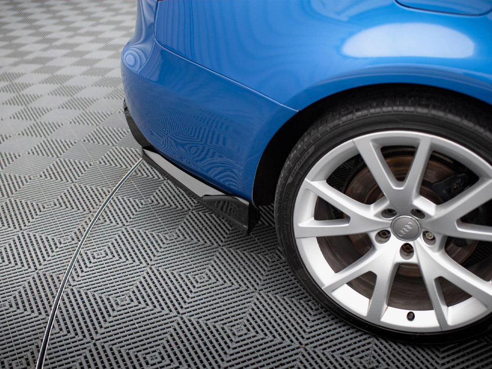 Rear Side Splitters V.2 compatible with Audi S4 Sedan B8