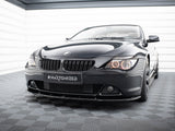 Front Splitter V.2 compatible with BMW 6 E63 / E64 (Preface)