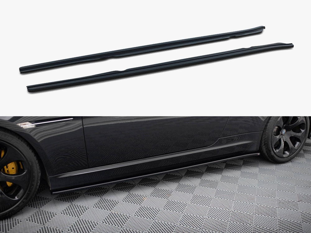 Side Skirts Diffusers compatible with BMW 6 E63 / E64 (Preface)