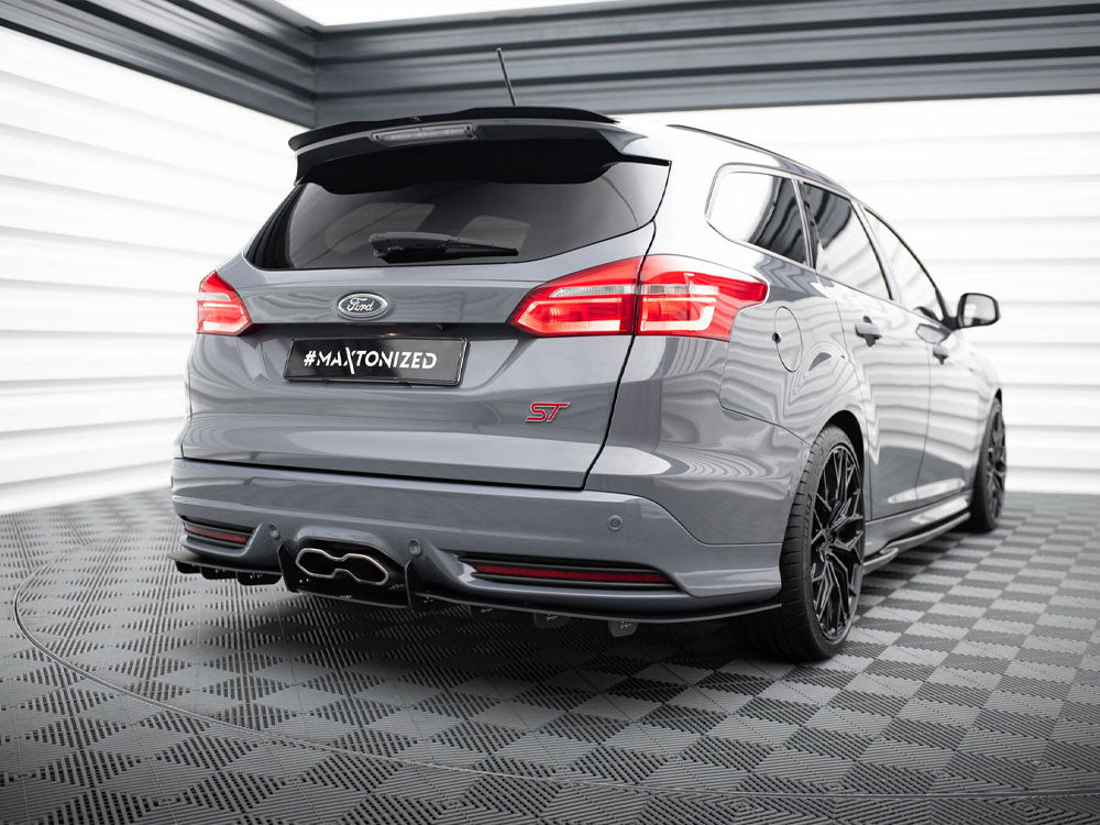 Rear Diffuser compatible with Ford Focus ST Mk3 Estate