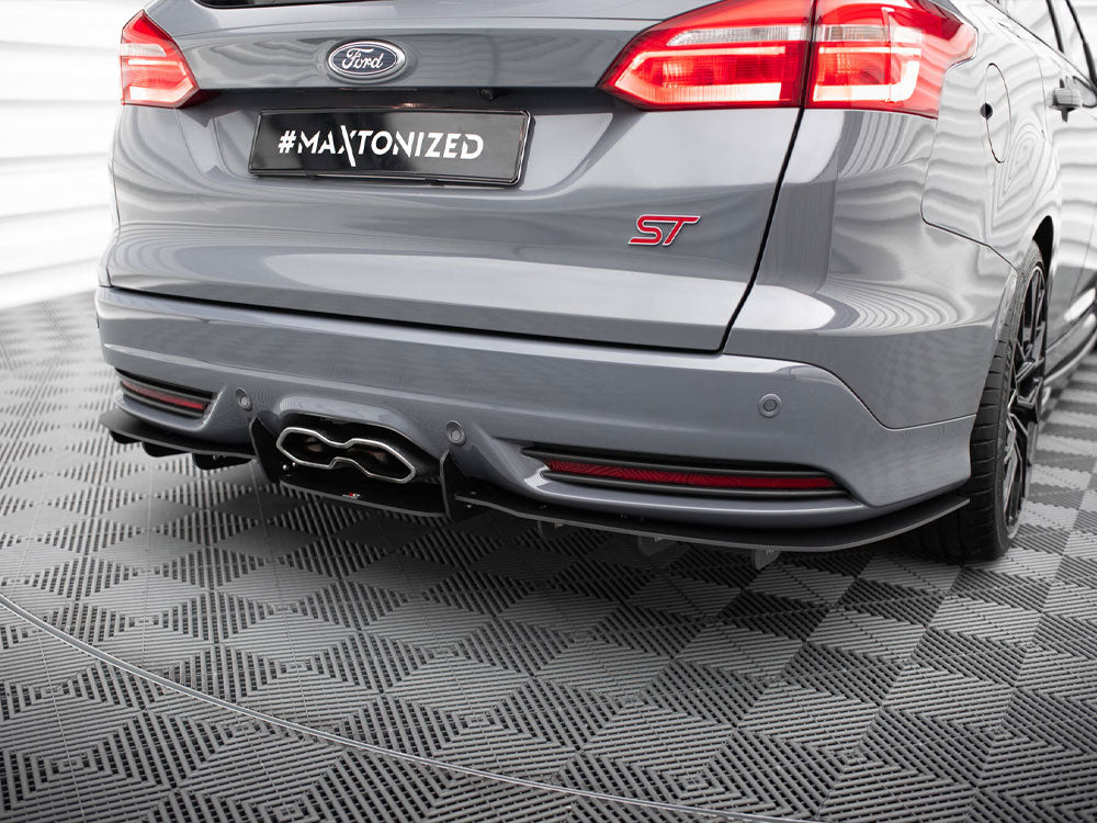 Rear Diffuser compatible with Ford Focus ST Mk3 Estate