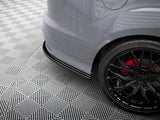 Rear Side Splitters compatible with Ford Focus ST Mk3 Estate - Textured