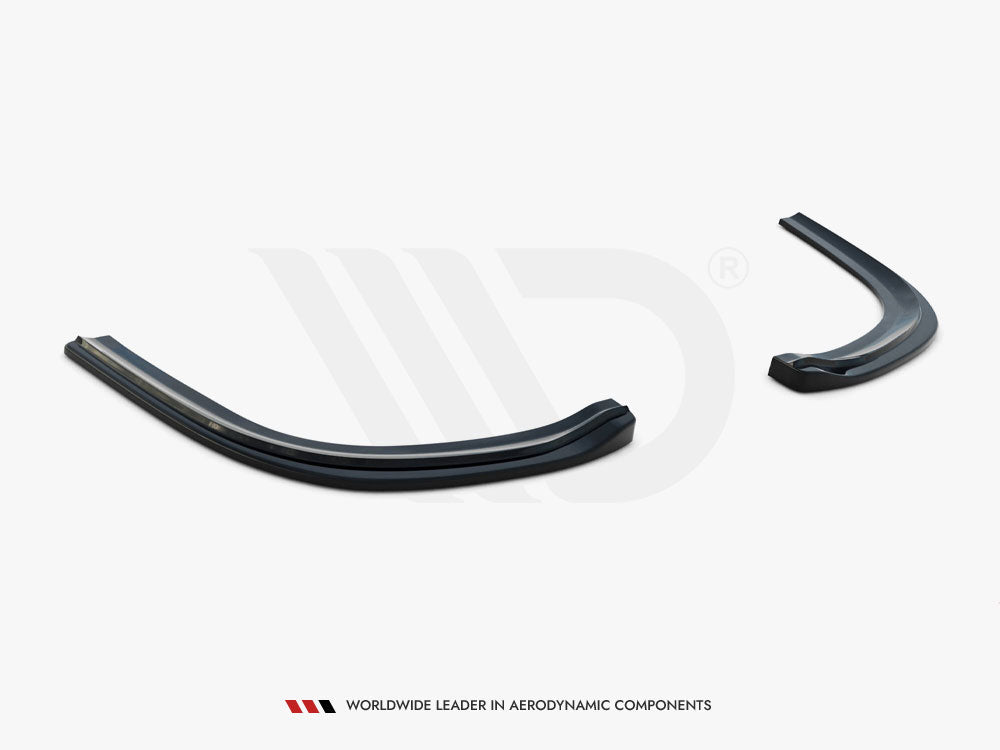 Rear Side Splitters compatible with Ford Focus ST Mk3 Estate - Textured