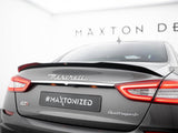 Spoiler CAP compatible with Maserati Quattroporte Mk6 - Carbon Look