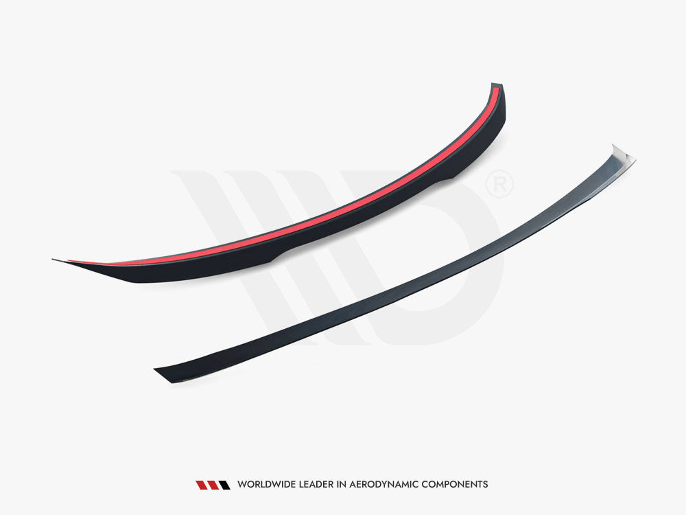 Spoiler CAP compatible with Maserati Quattroporte Mk6 - Carbon Look