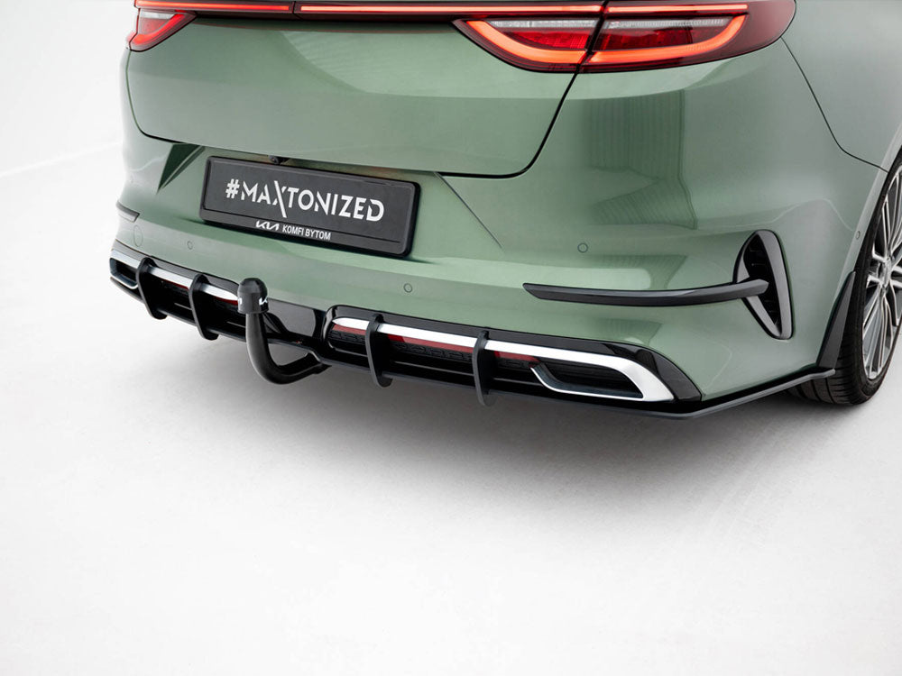 Street PRO Rear Diffuser compatible with Kia ProCeed GT-Line Mk1 Facelift