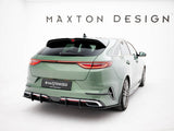 Rear Splitter (Vertical Bars) compatible with Kia ProCeed GT-Line Mk1 Facelift