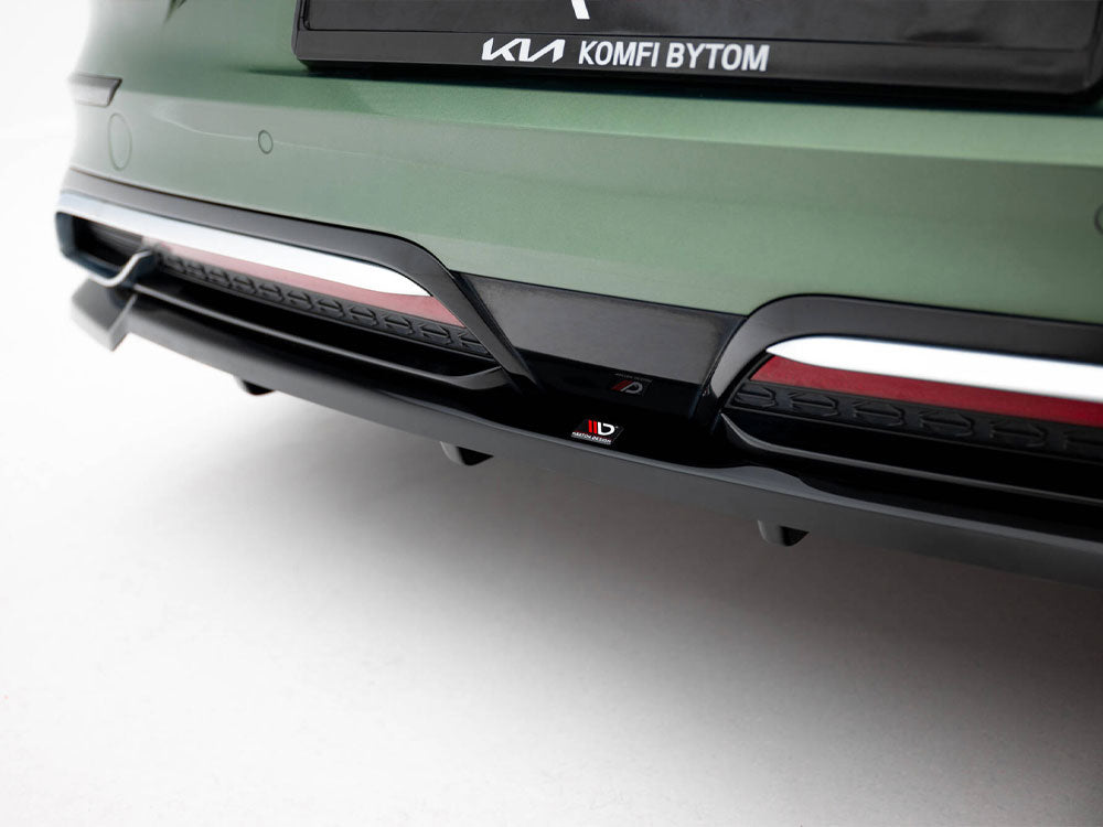 Rear Splitter (Vertical Bars) compatible with Kia ProCeed GT-Line Mk1 Facelift