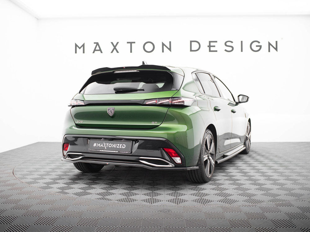 Rear Splitter (Vertical Bars) compatible with Peugeot 308 Hatchback Mk3