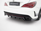 Rear Splitter (Vertical Bars) compatible with Mercedes-Benz CLA AMG Line C117