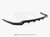 Rear Splitter (Vertical Bars) compatible with Mercedes-Benz CLA AMG Line C117