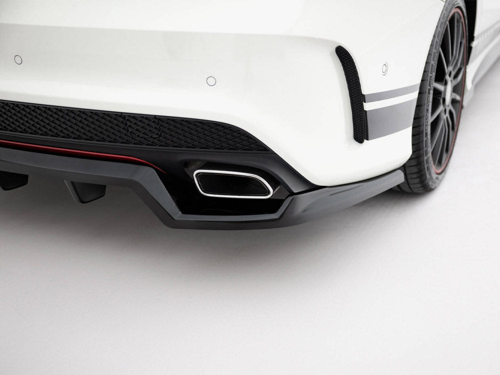 Rear Splitter (Vertical Bars) compatible with Mercedes-Benz CLA AMG Line C117