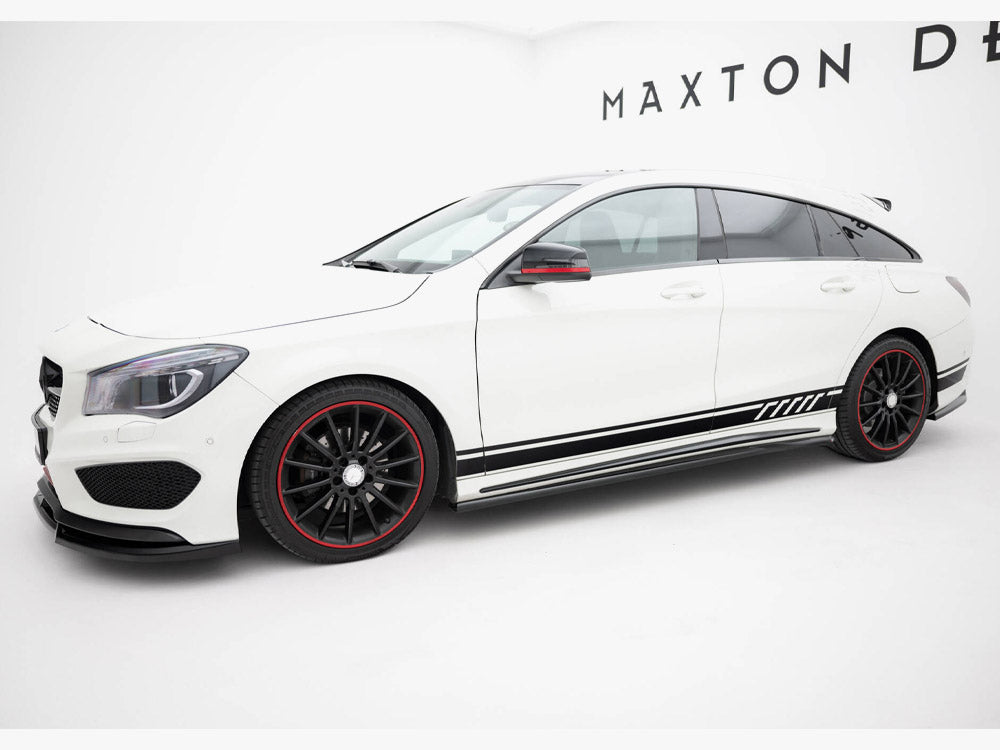 Side Skirts Diffusers compatible with Mercedes-Benz CLA AMG Line C117
