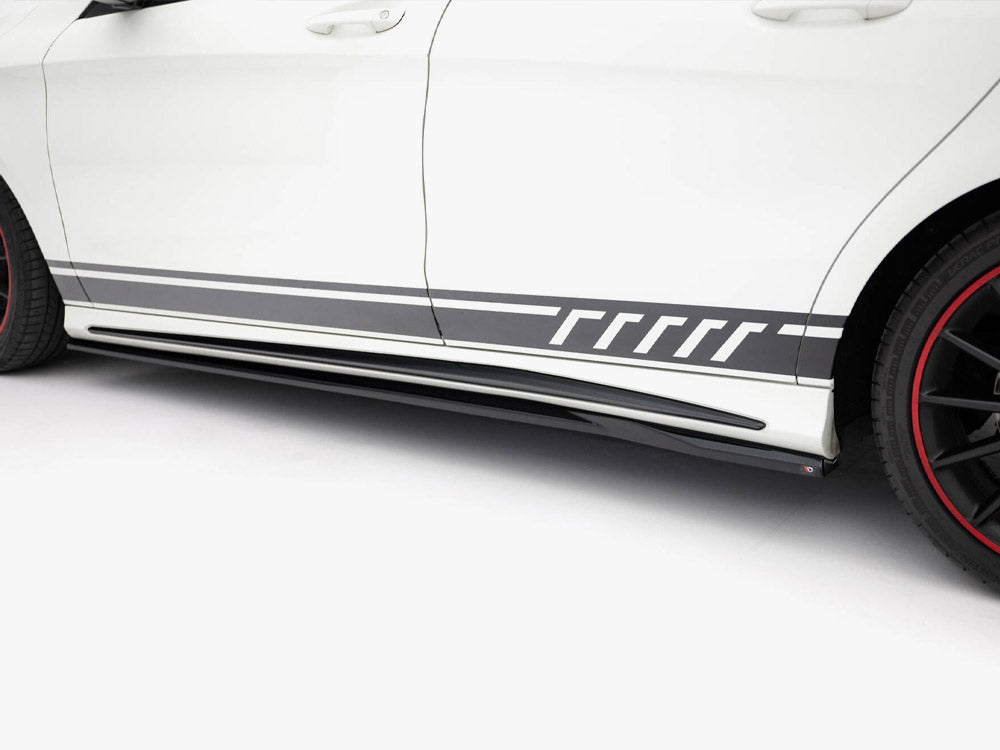 Side Skirts Diffusers compatible with Mercedes-Benz CLA AMG Line C117