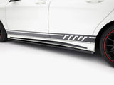Side Skirts Diffusers compatible with Mercedes-Benz CLA AMG Line C117