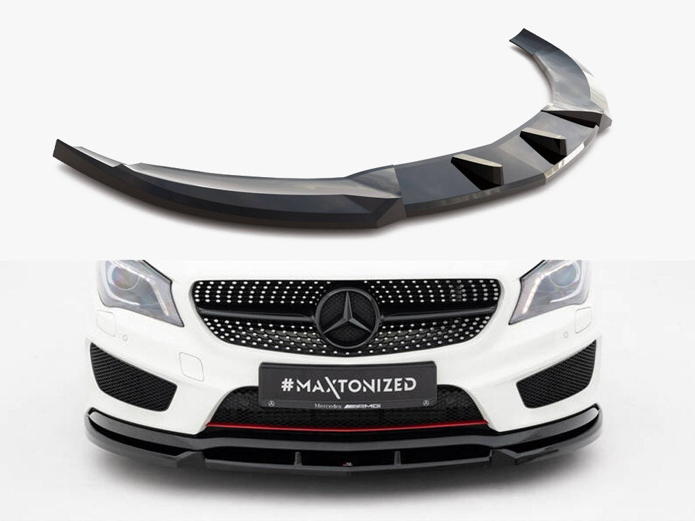 Front Splitter compatible with Mercedes-Benz CLA AMG Line C117