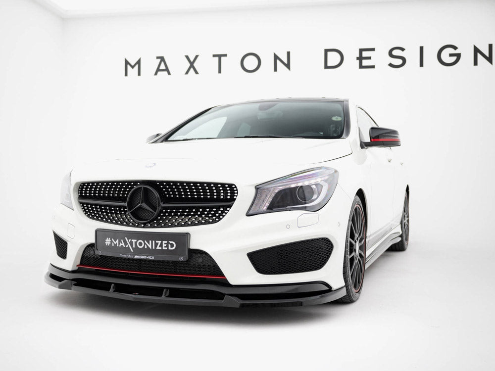 Front Splitter compatible with Mercedes-Benz CLA AMG Line C117