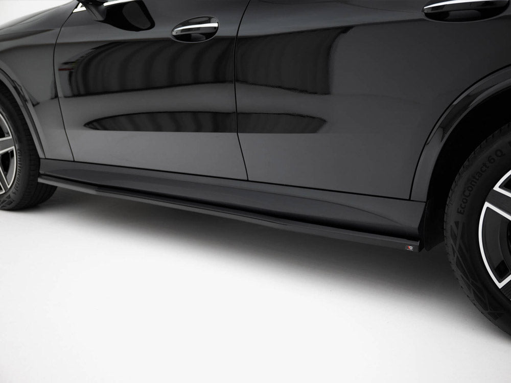 Side Skirts Diffusers compatible with Mercedes-Benz GLC Coupe AMG Line C254
