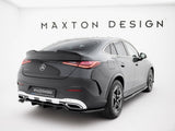 Rear Splitter (Vertical Bars) compatible with Mercedes-Benz GLC Coupe AMG Line C254