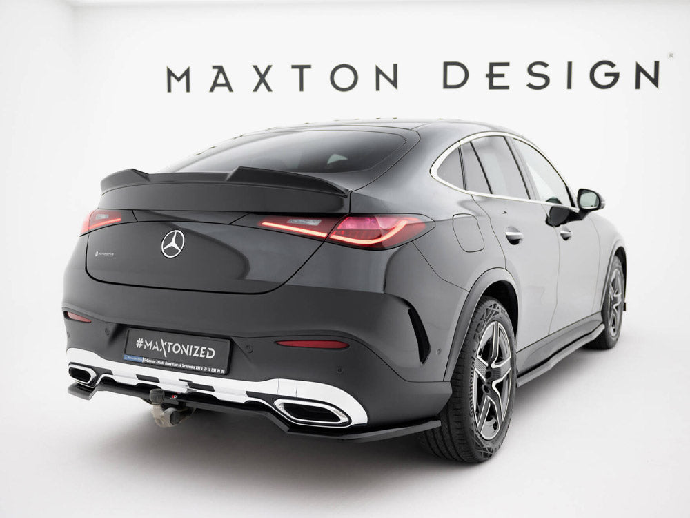 Rear Splitter (Vertical Bars) compatible with Mercedes-Benz GLC Coupe AMG Line C254