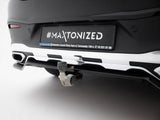 Rear Splitter (Vertical Bars) compatible with Mercedes-Benz GLC Coupe AMG Line C254