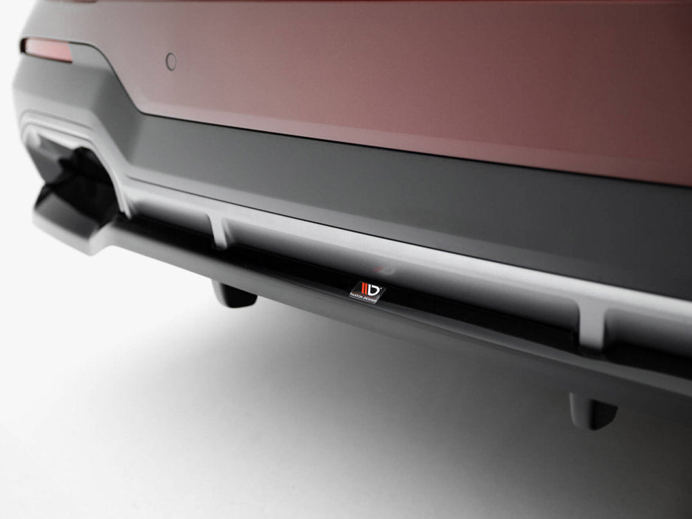Rear Splitter (Vertical Bars) compatible with BMW iX3 M-Pack G08 Facelift