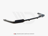 Rear Splitter (Vertical Bars) compatible with BMW iX3 M-Pack G08 Facelift