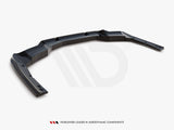 Rear Splitter (Vertical Bars) compatible with BMW iX3 M-Pack G08 Facelift