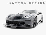 Front Splitter V.1 compatible with Chevrolet Corvette C7