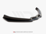 Front Splitter V.1 compatible with Chevrolet Corvette C7 - Carbon Look