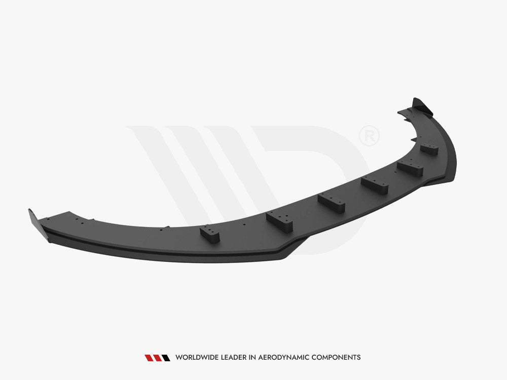 Street PRO Front Splitter + Flaps compatible with Audi TT S / TT S Line 8J Facelift