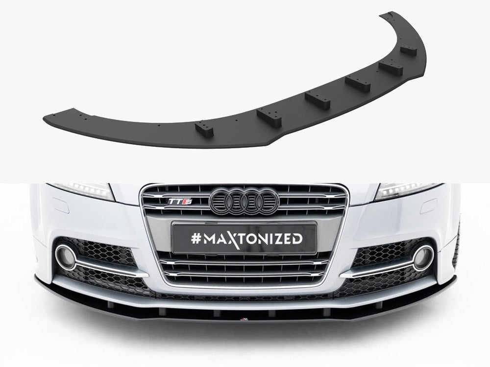 Street PRO Front Splitter compatible with Audi TT S / TT S Line 8J Facelift