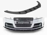 Street PRO Front Splitter compatible with Audi TT S / TT S Line 8J Facelift